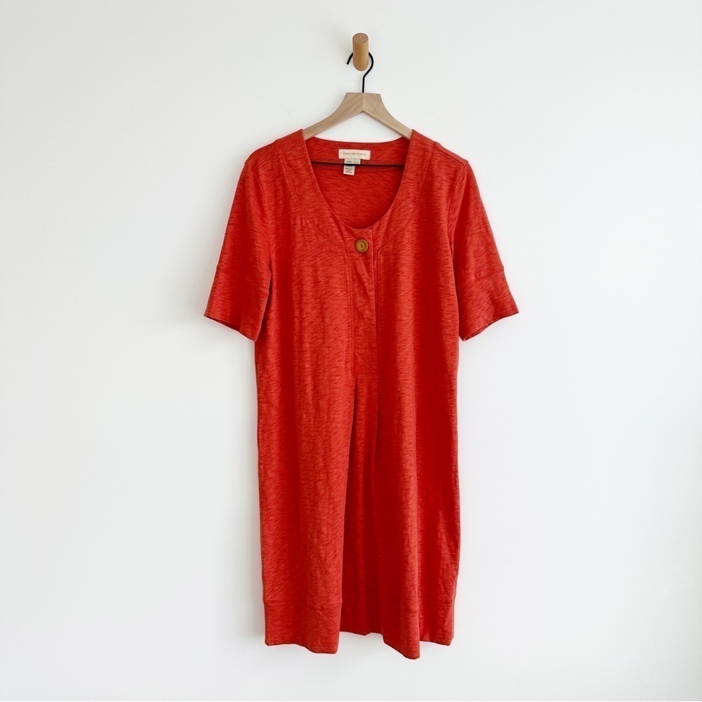 Territory Ahead Women's Casual Dress Orange Size Medium A-Line
